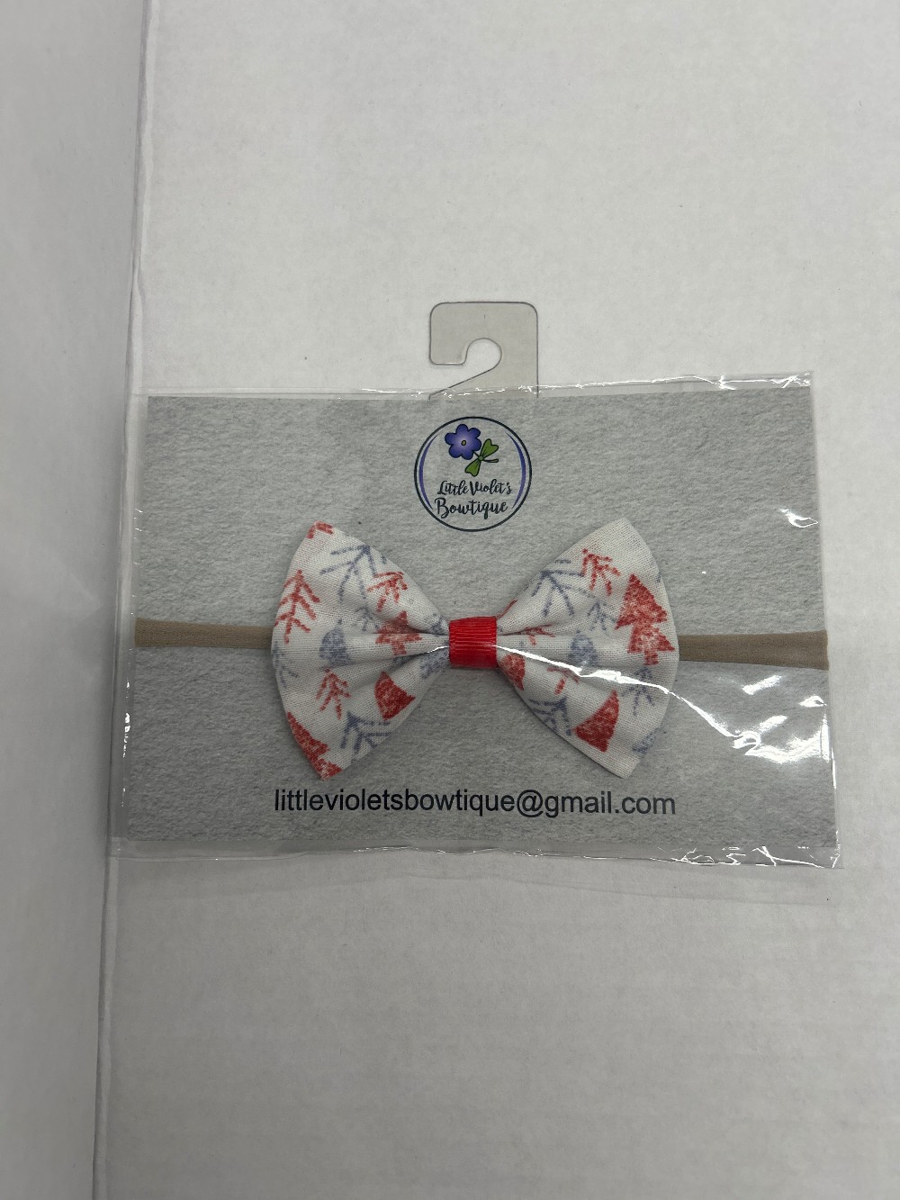 Christmas Trees Bow Headband
