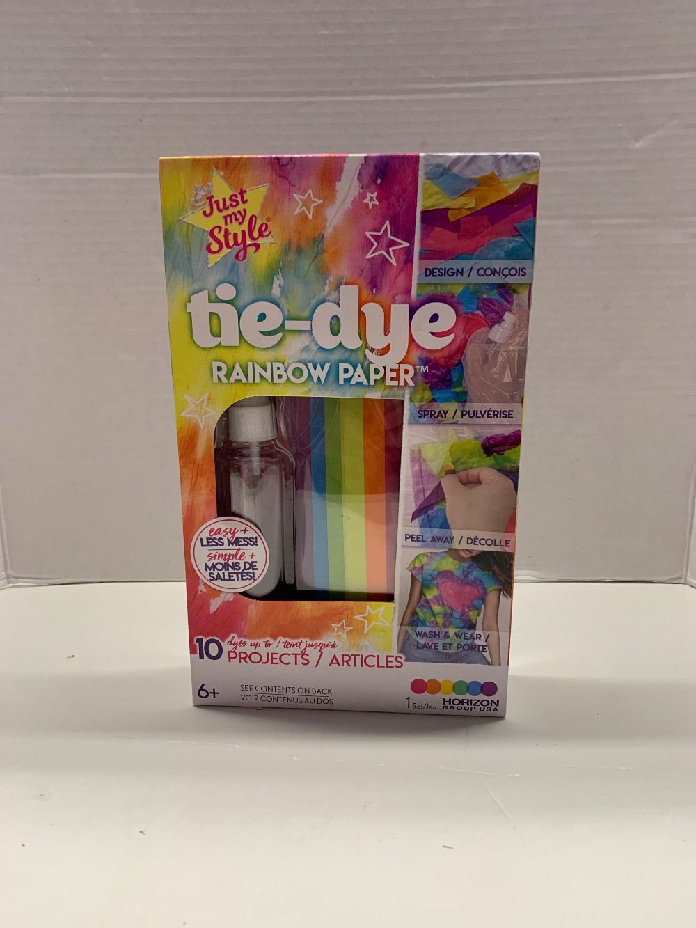 Tie-Dye Rainbow Paper
