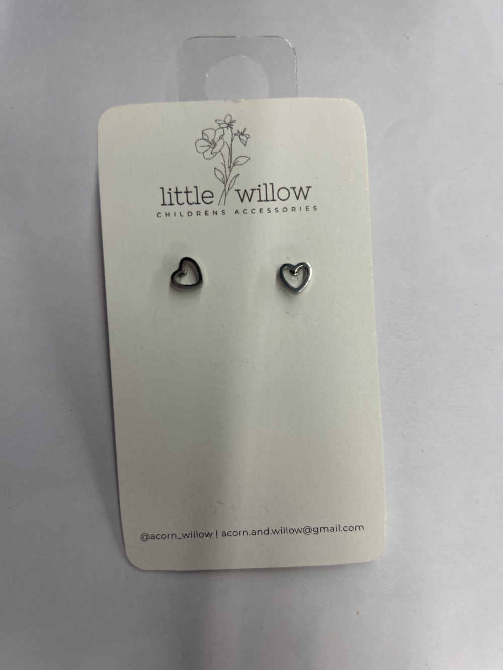Gold Heart Earrings