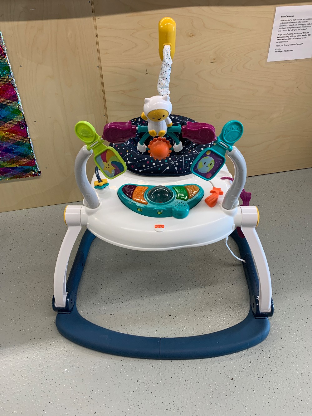 Folding Exersaucer