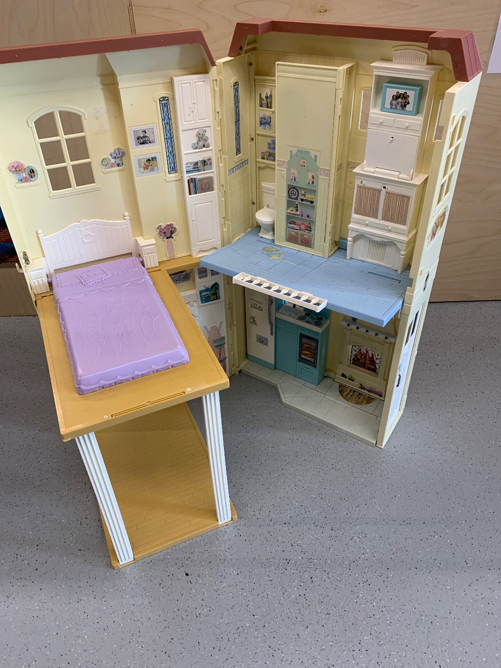 Folding Barbie House
