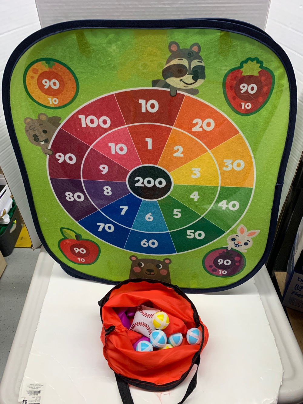 Bean Bag Toss and Ball Darts