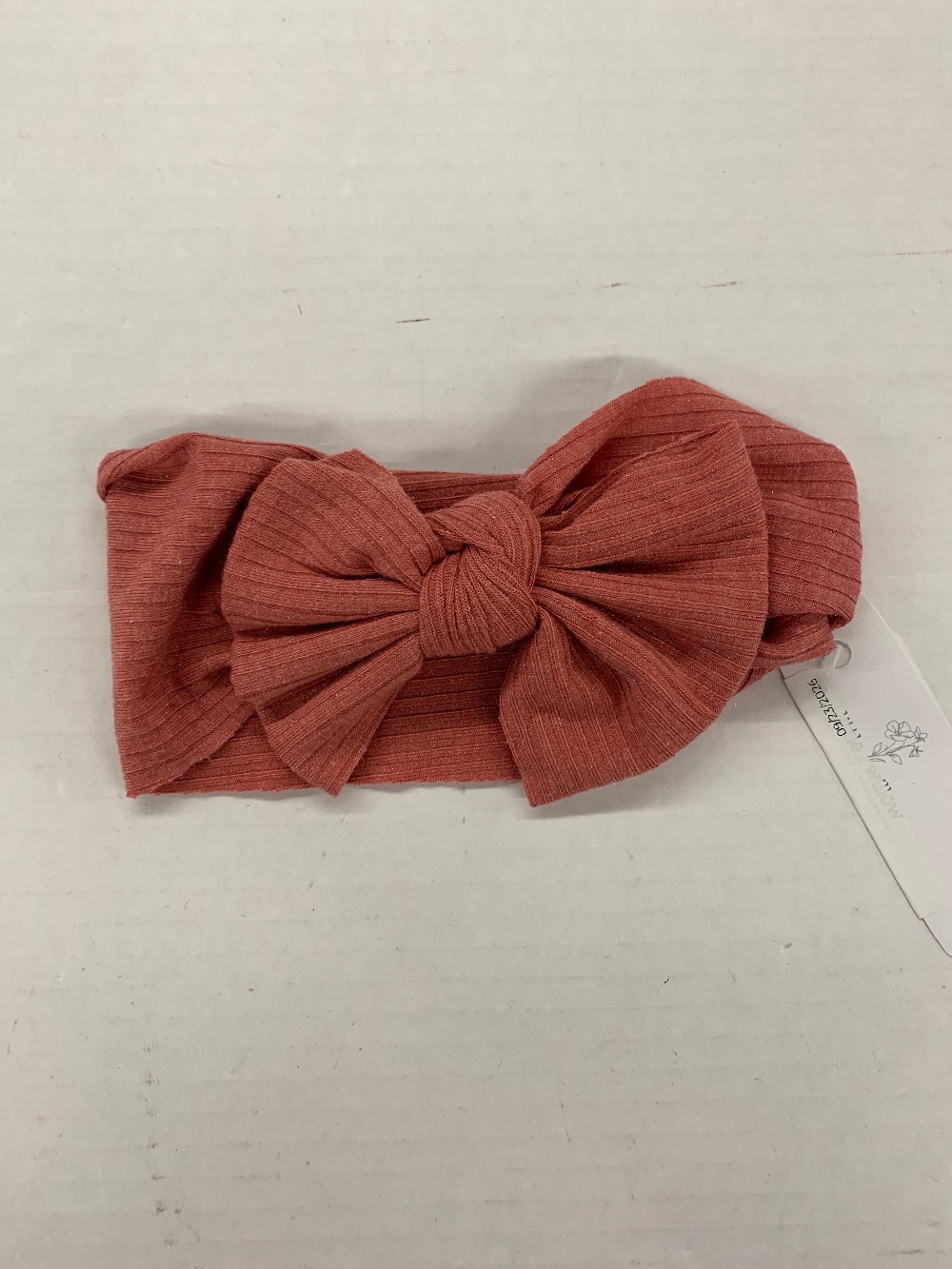 Salmon Bow Head Wrap