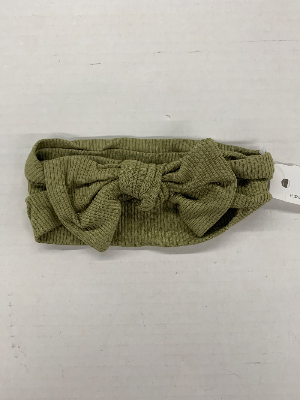 Olive Bow Head Wrap