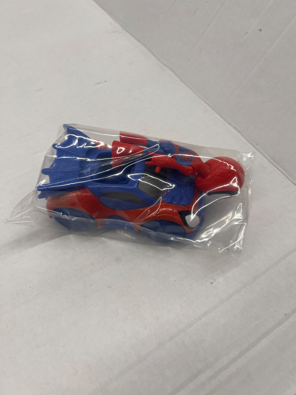 Spiderman with Car
