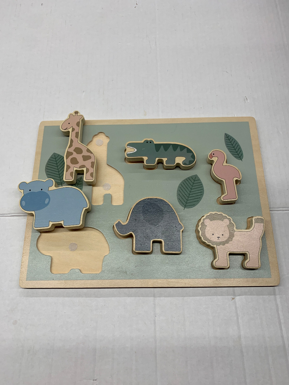 6pc Zoo Animal Puzzle