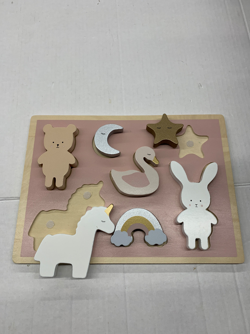 7pc Pink Puzzle