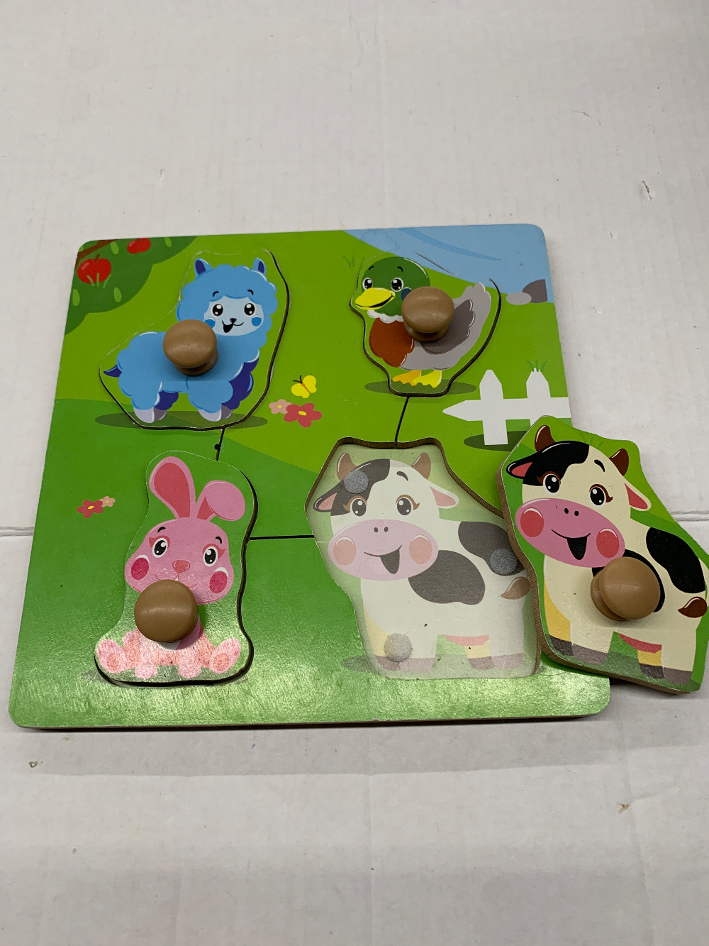 4pc Farm Animal Puzzle