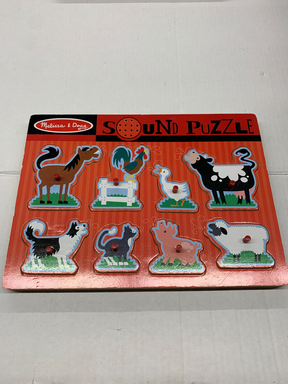 Farm Animals Sound Puzzle
