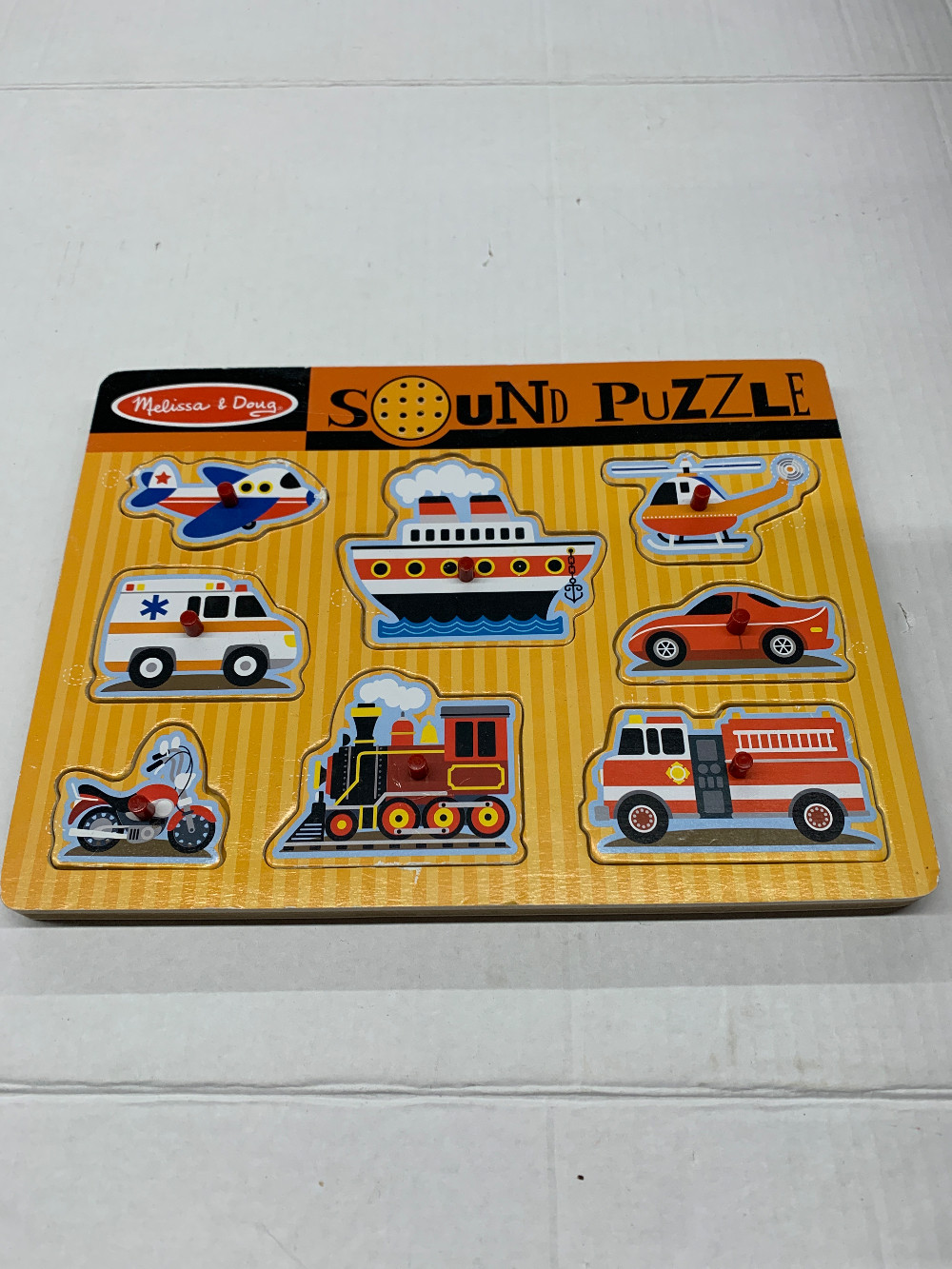 Vehicles Sound Puzzle