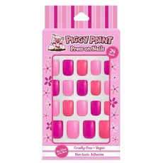 Pink Press On Nails