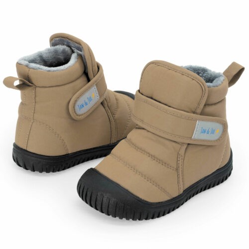 Soft Brown Toasty-Dry Booties
