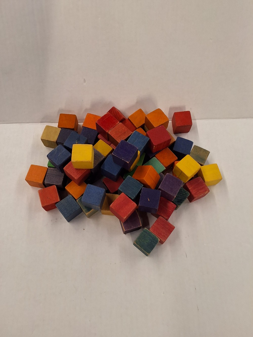 Wooden cubes