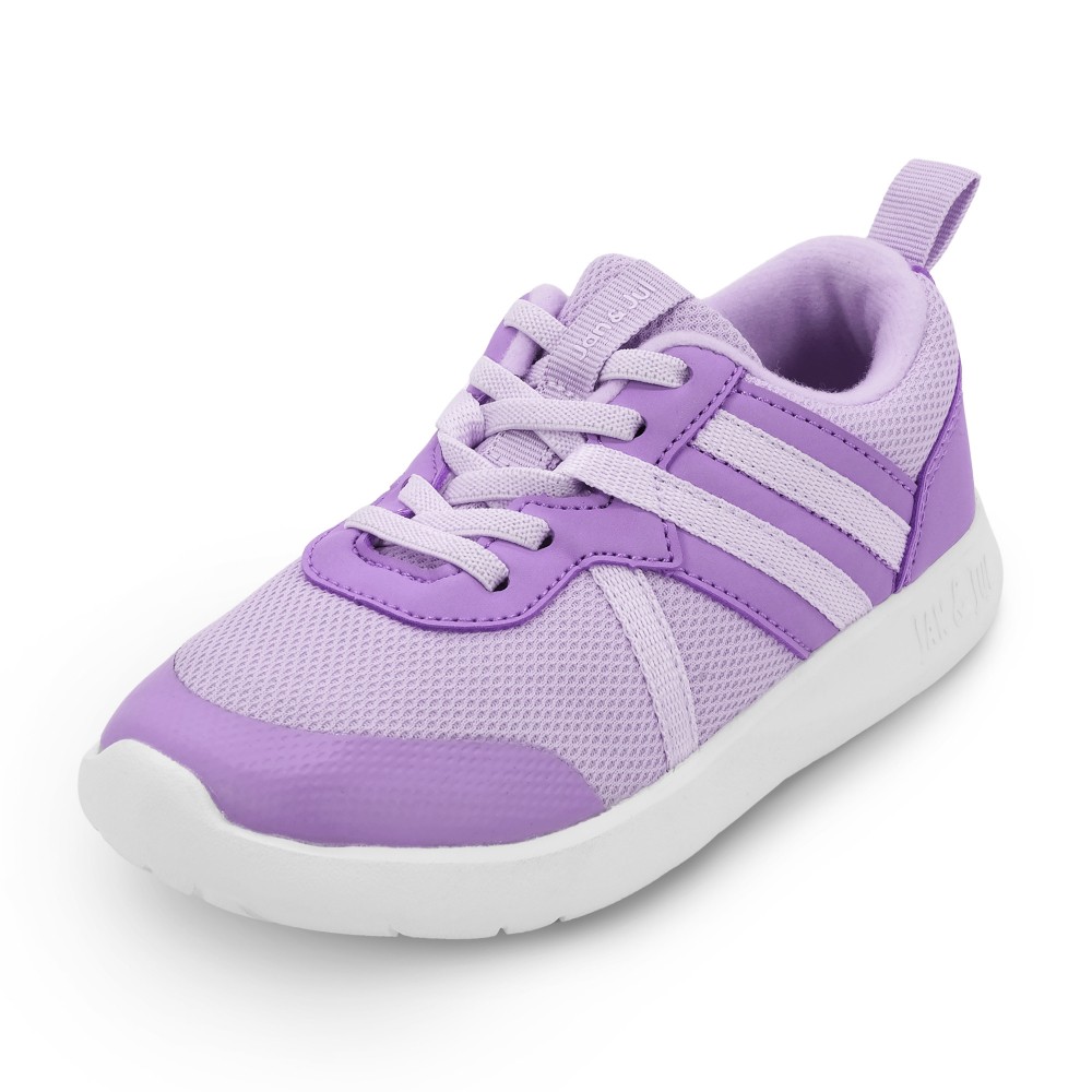 Dusty Purple Classic Stripe Sneakers