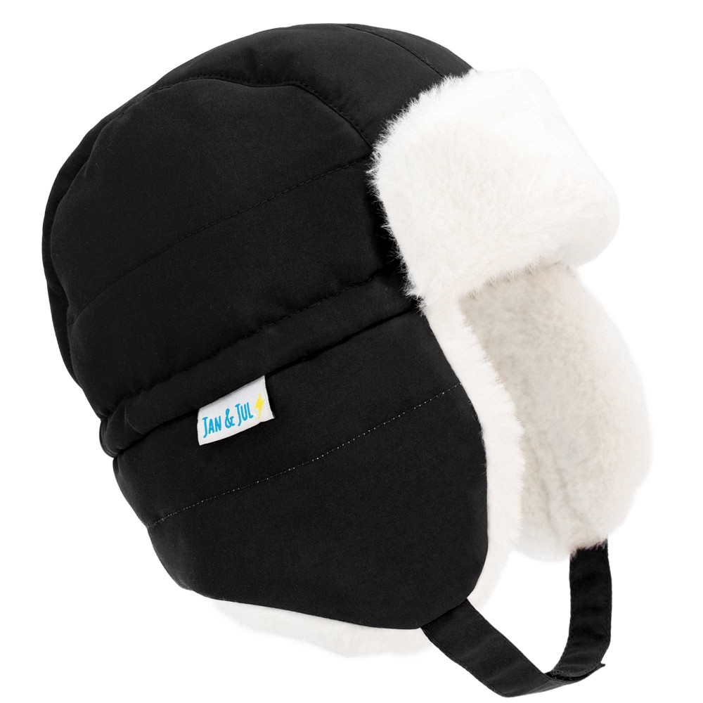 Black Trapper Hat