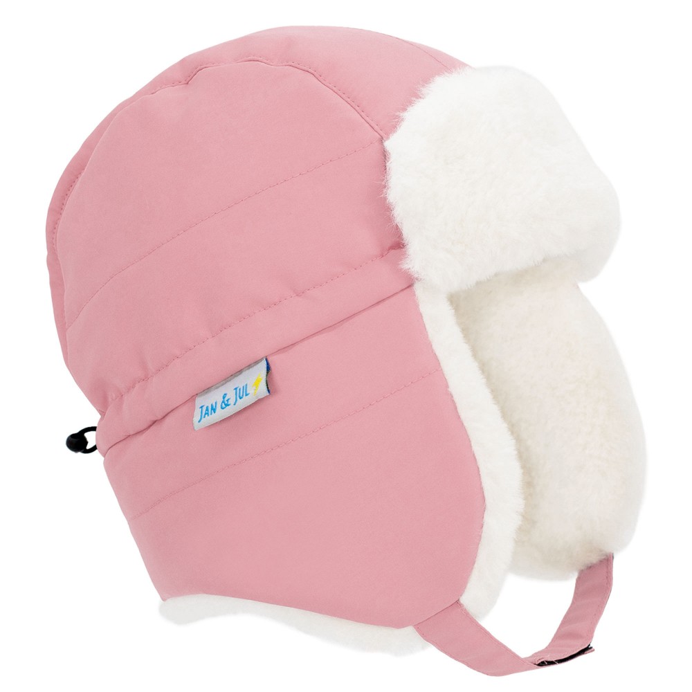 Dusty Pink Trapper Hat