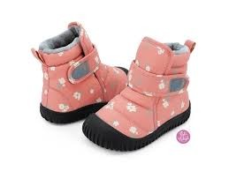 Apricot Flower Toasty-Dry Booties
