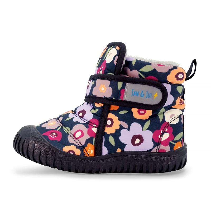 Winter Flowers Toasty-Dry Booties