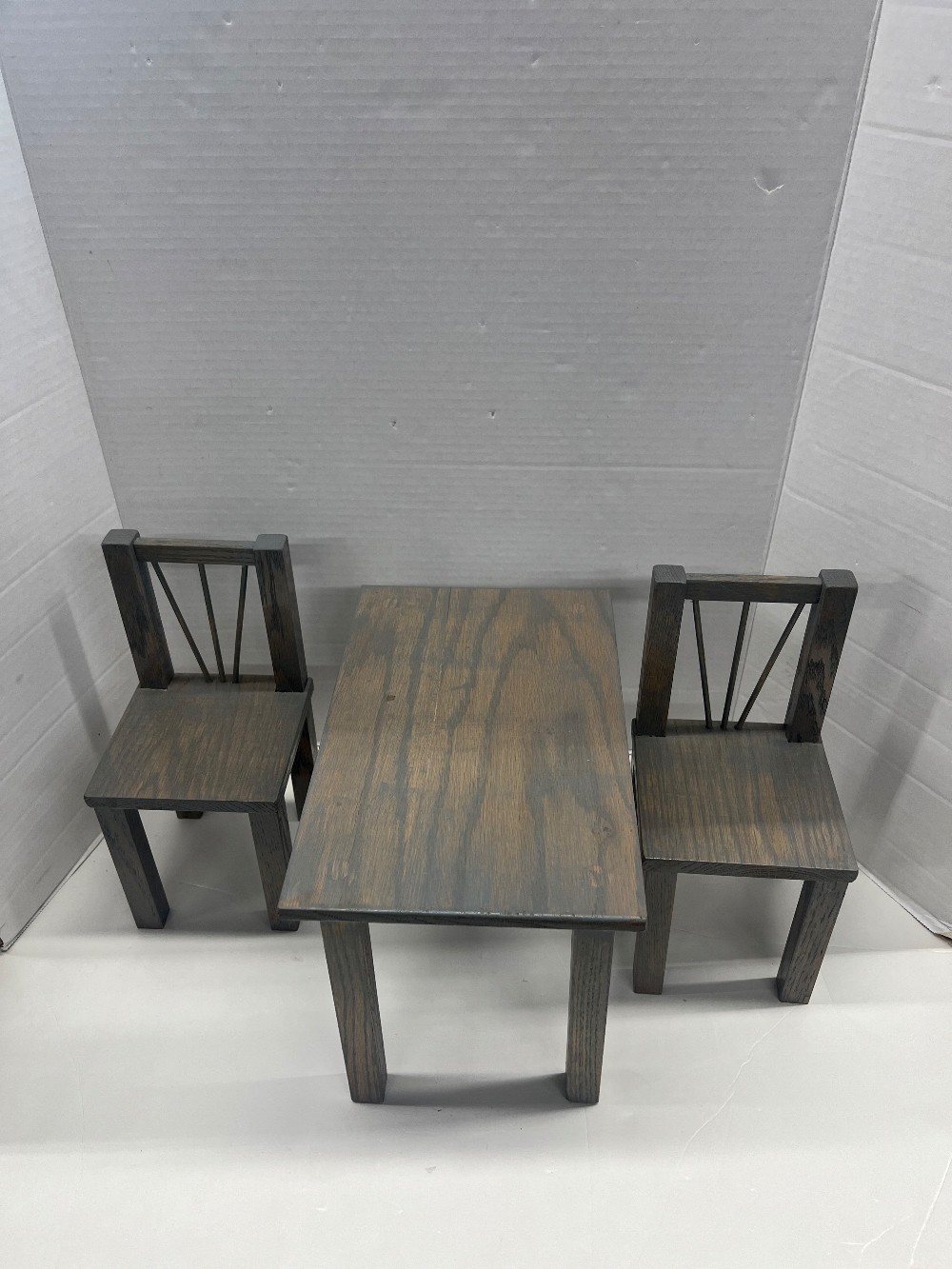 Doll Table and Chair Set (3pc)