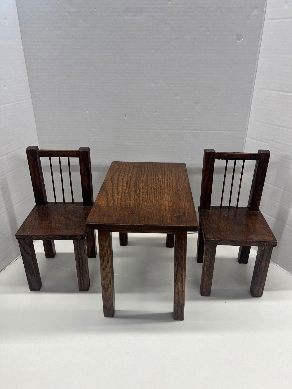 Doll Table and Chair Set (3pc)