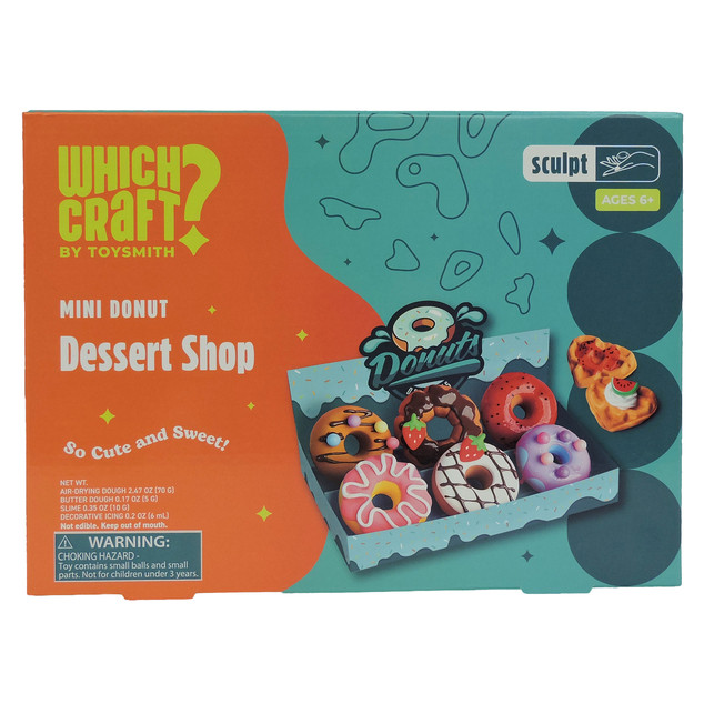 Mini Donut Clay Dessert Shop