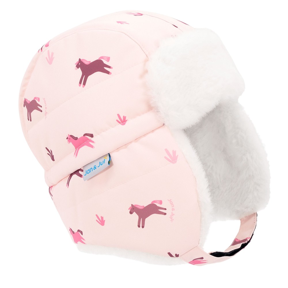 Pink Ponies Trapper Hat