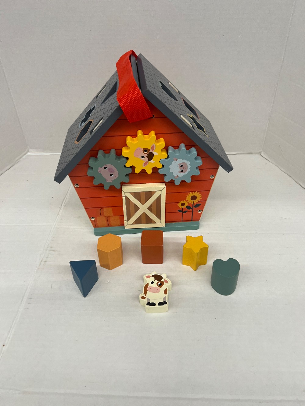 Shape-sorter barn