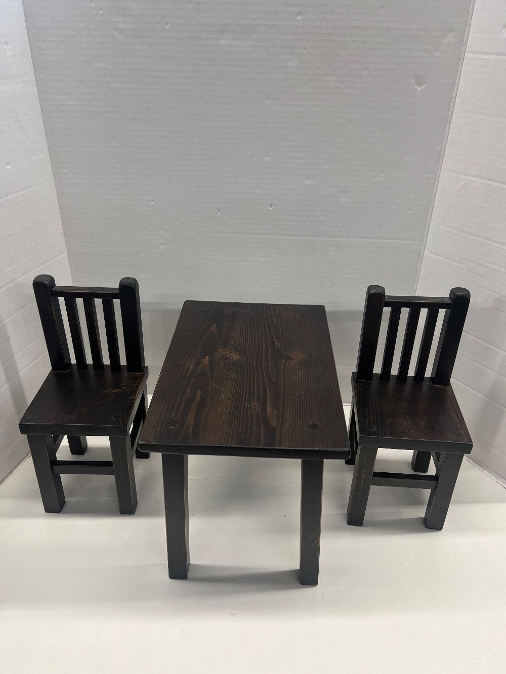 Doll Table and Chair Set (3pc)