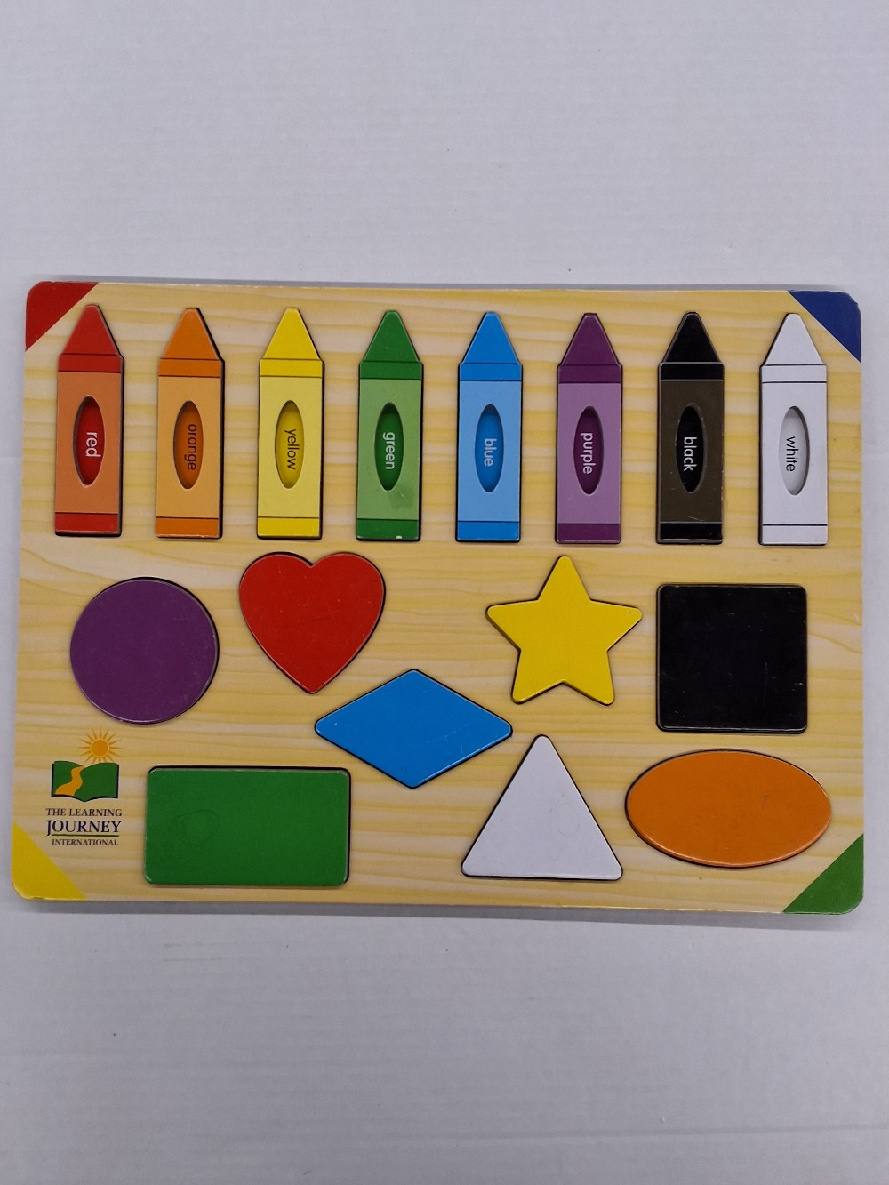 Colour's and shapes puzzle