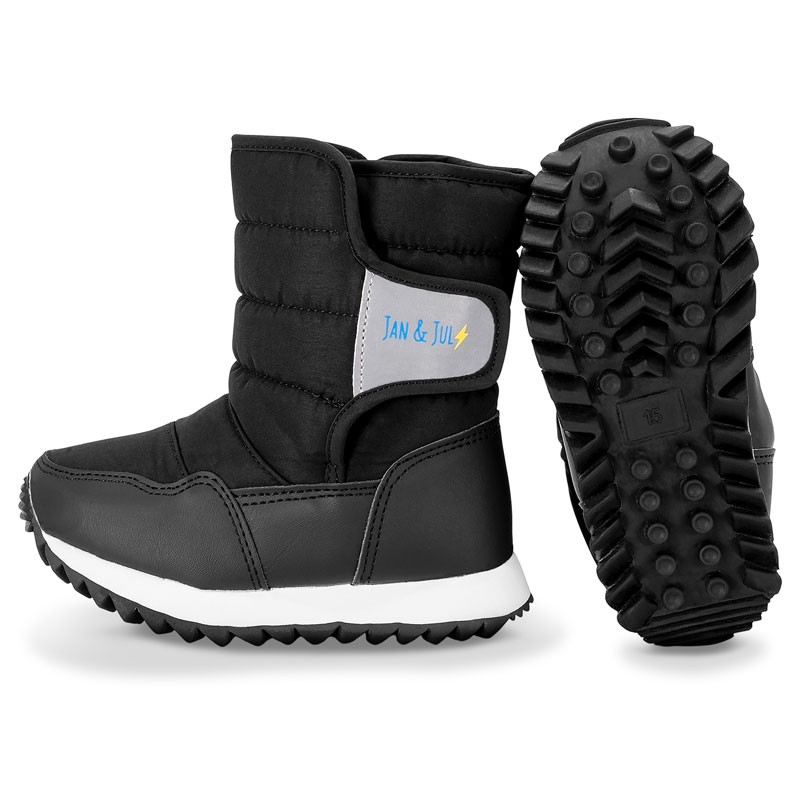 Black Puffy Boots