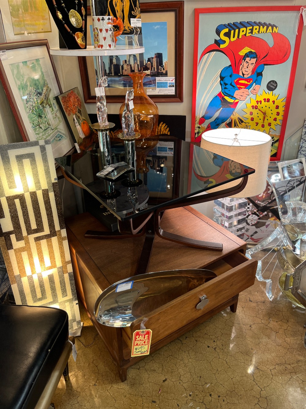 SET/2 SIGURD RESSELL FALCON SIDE TABLES