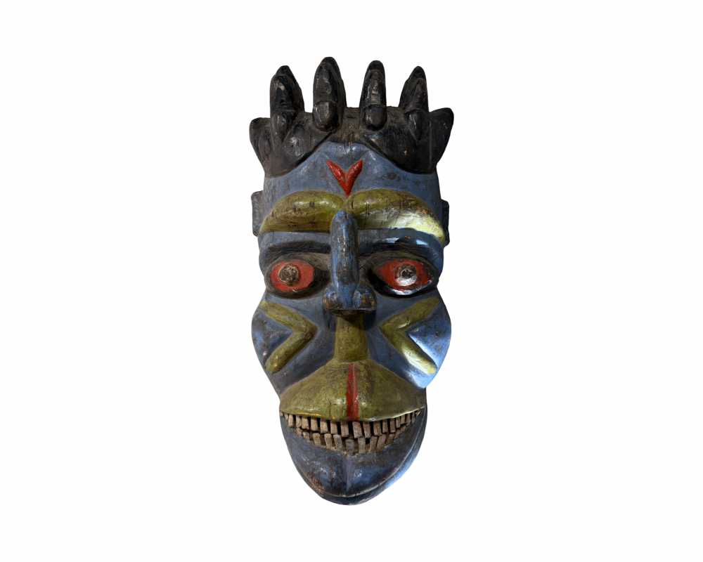 Large Wood Tribal Mask