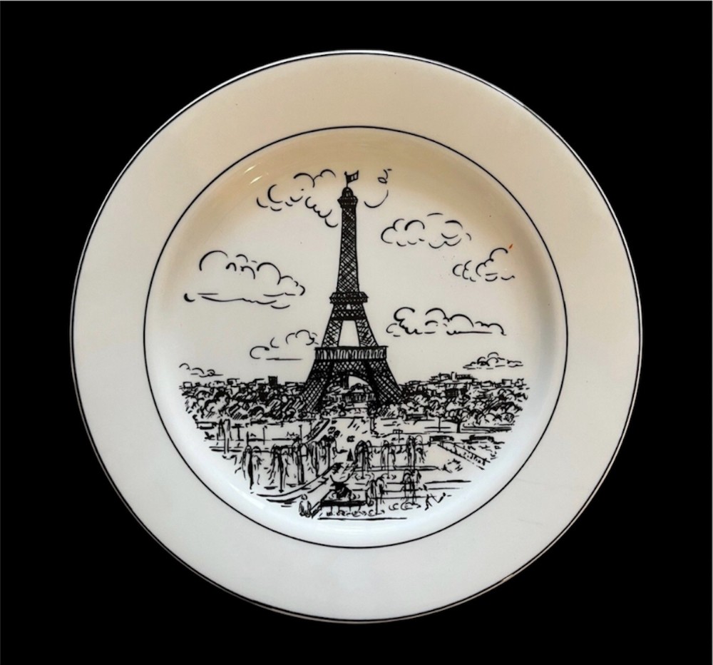 Set of 7 Mikasa Parisian plates