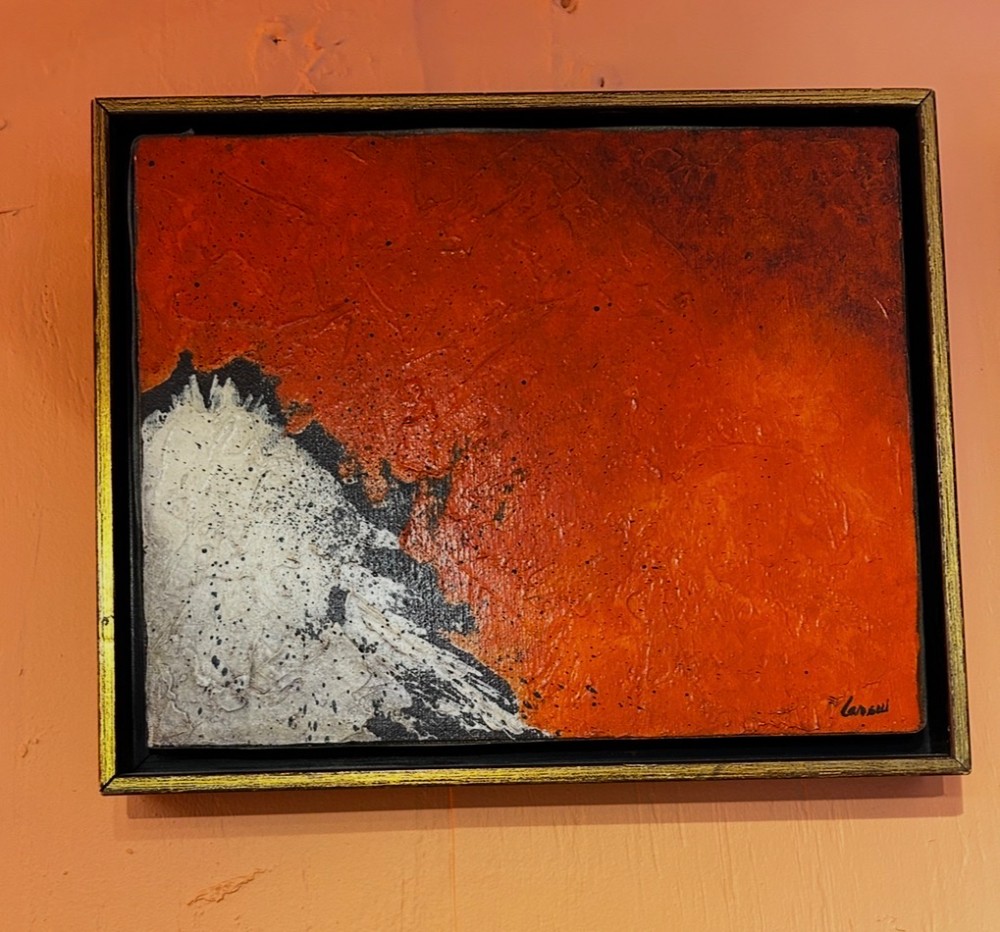 1960s Larew small oil painting