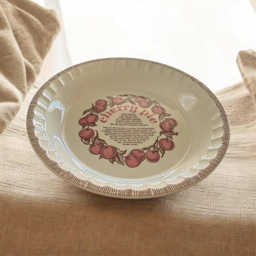 Cherry Pie Plate