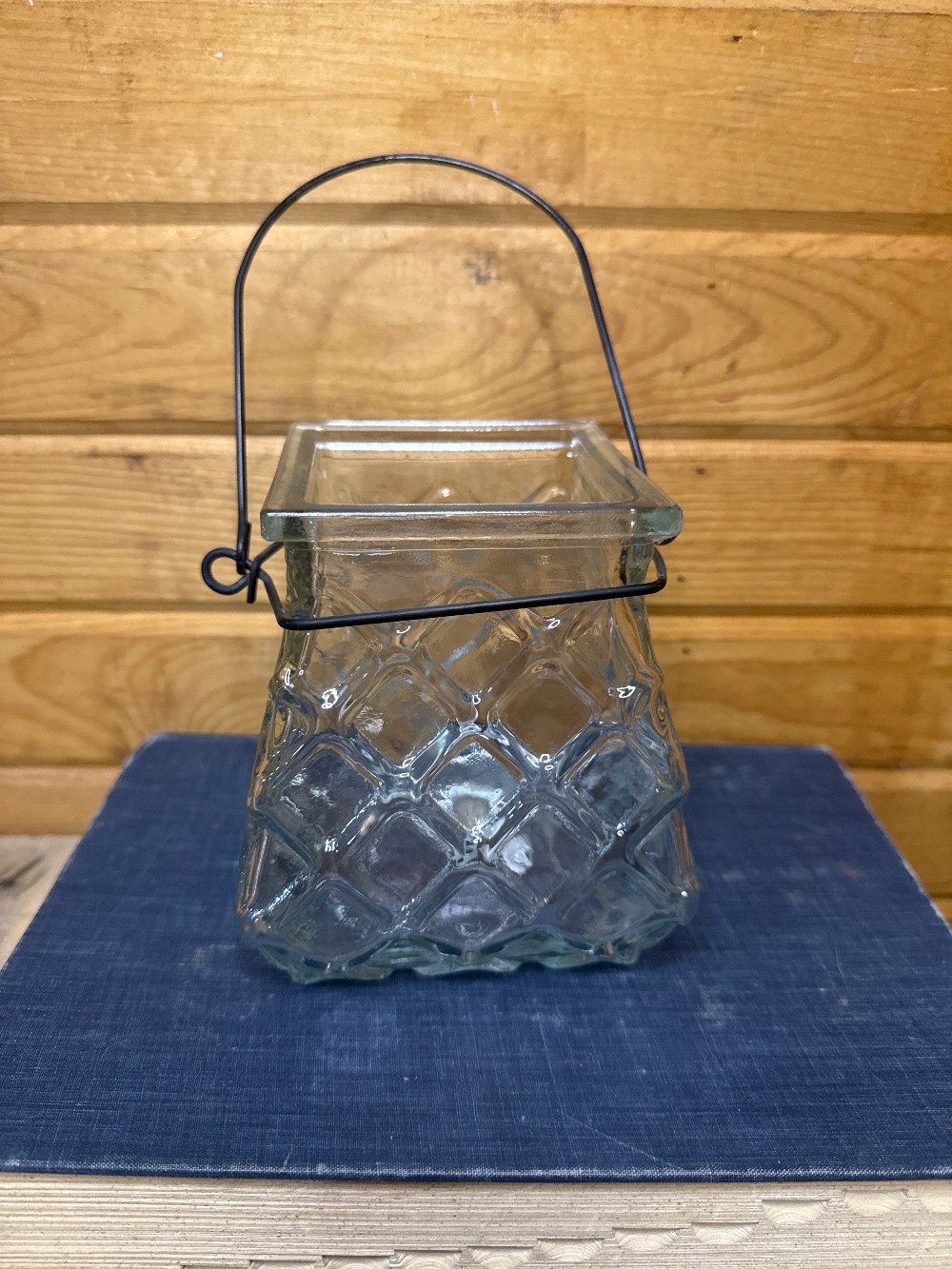 Glass Candle Holder