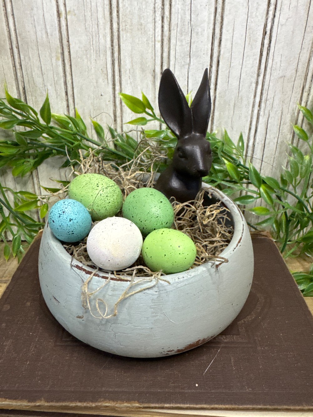 Bunny with Easter Eggs
