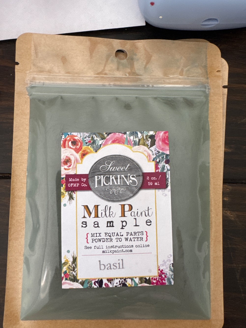 Sweet Pickins Milk Paint-basil