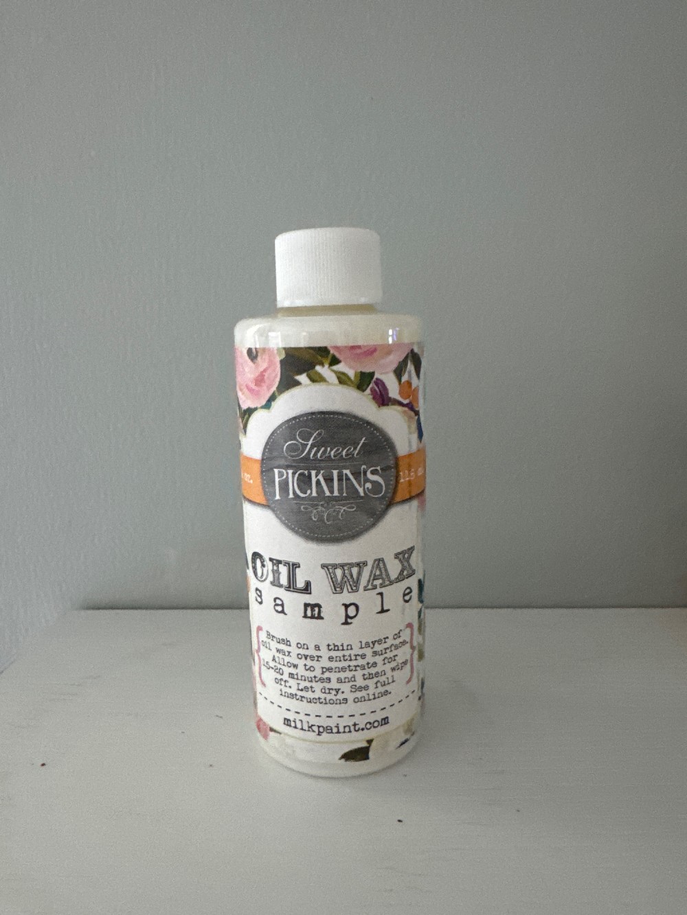 White Oil Wax-Sweet Pickins Milk Paint