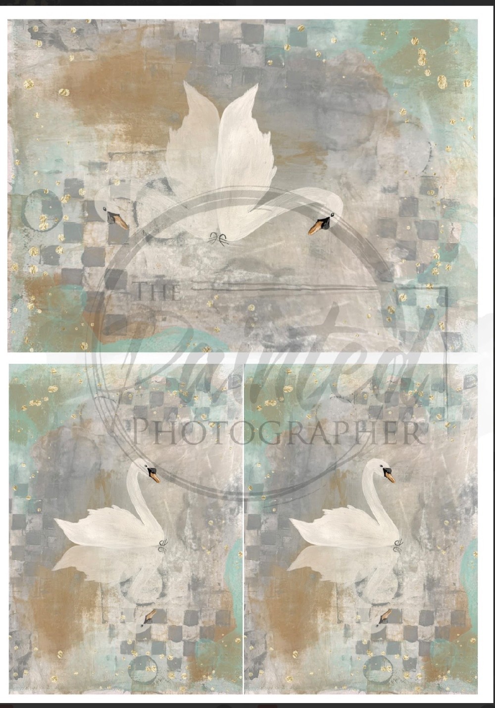 Multiple Reflection of Grace Rice Paper