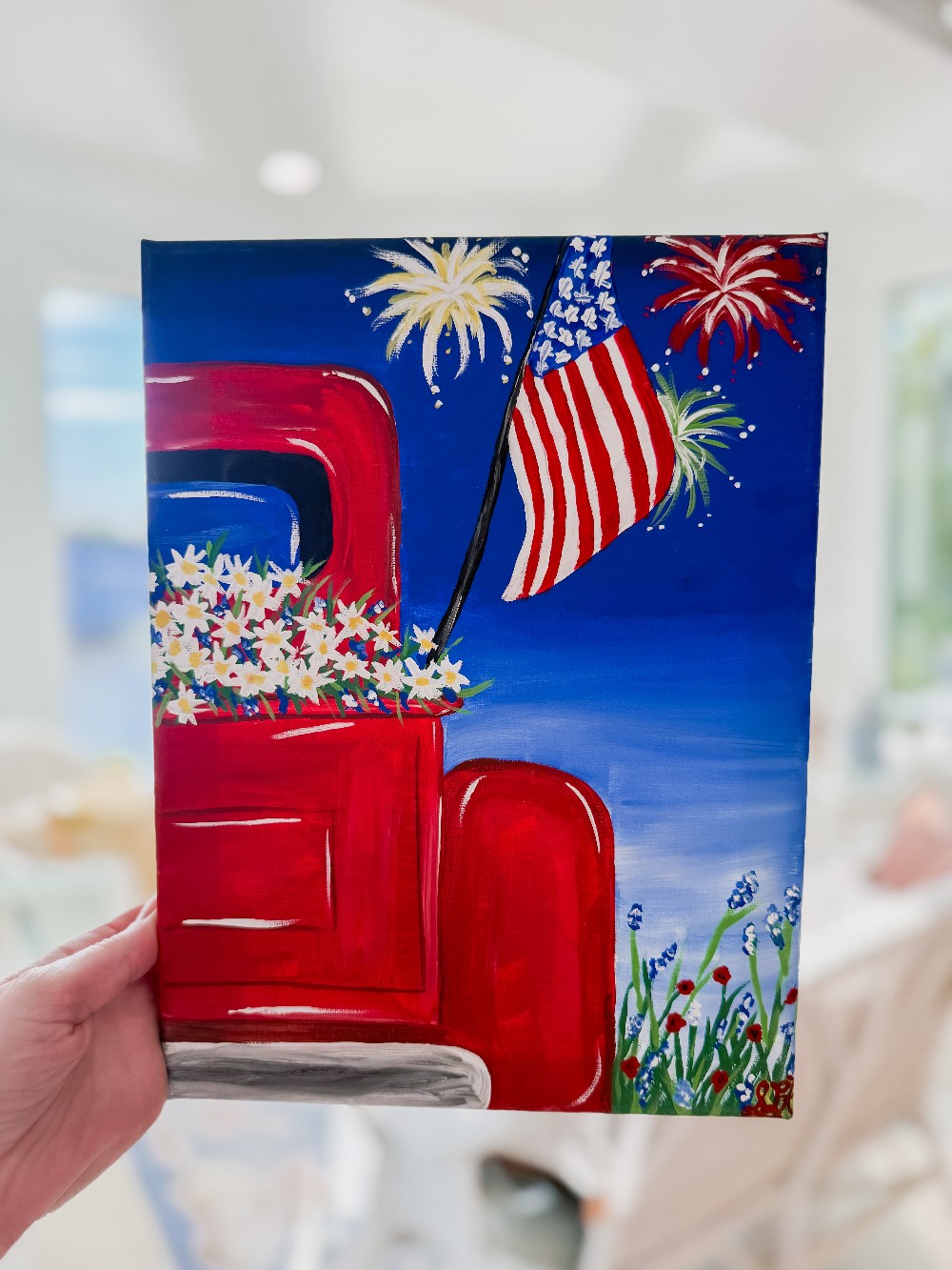 Patriotic Pickup Paint Class