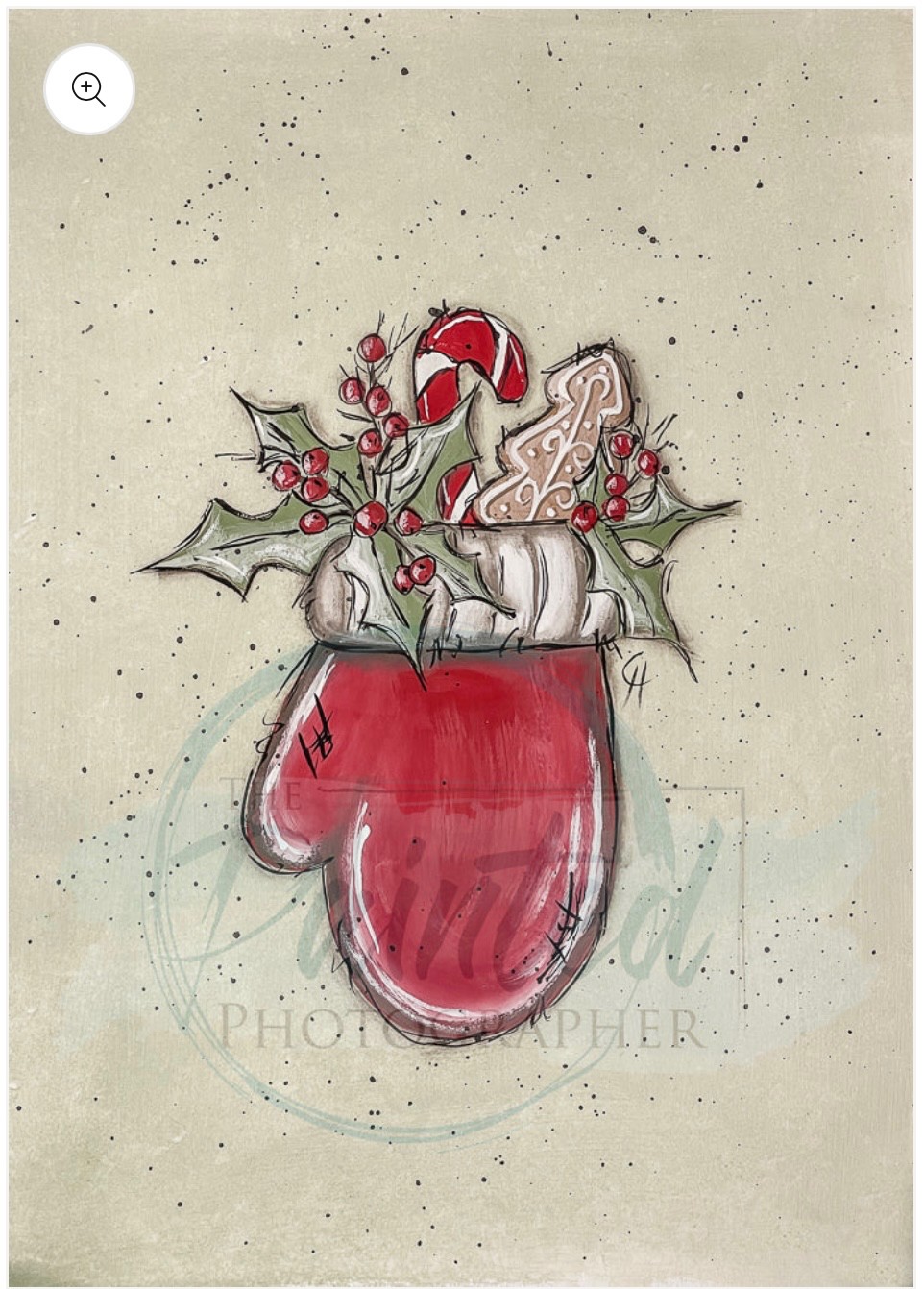 Lost Mitten-Rice Decoupage Paper