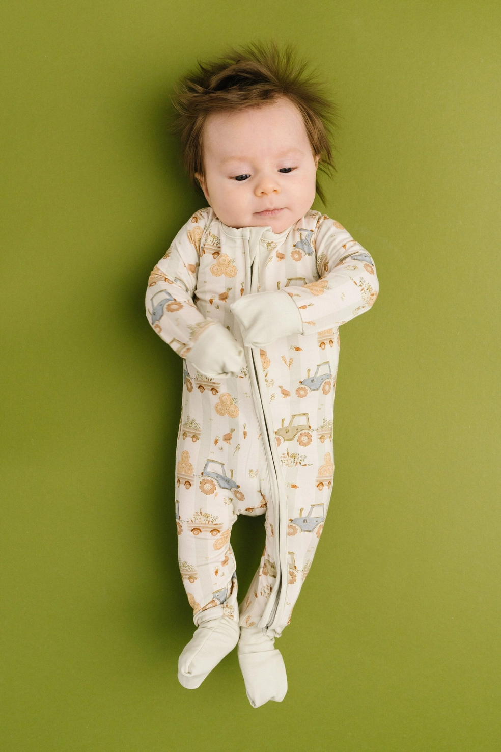 Tractor Trails Bamboo Sleeper