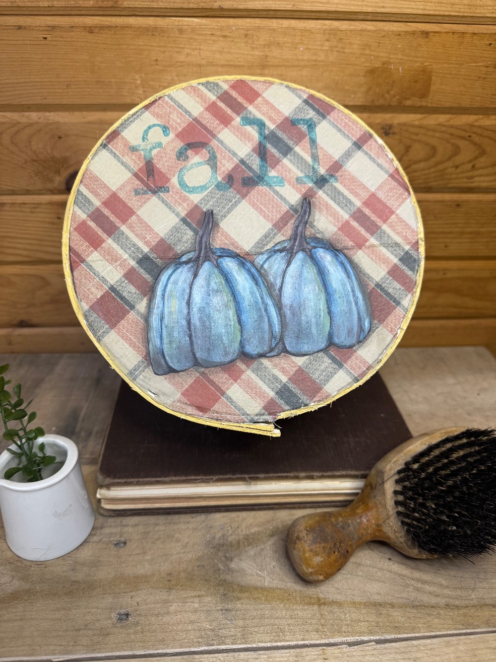 Fall Round Box