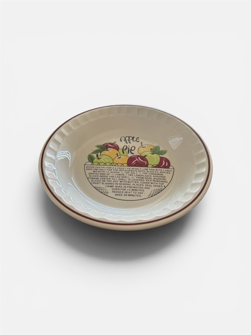 Apple Pie Plate