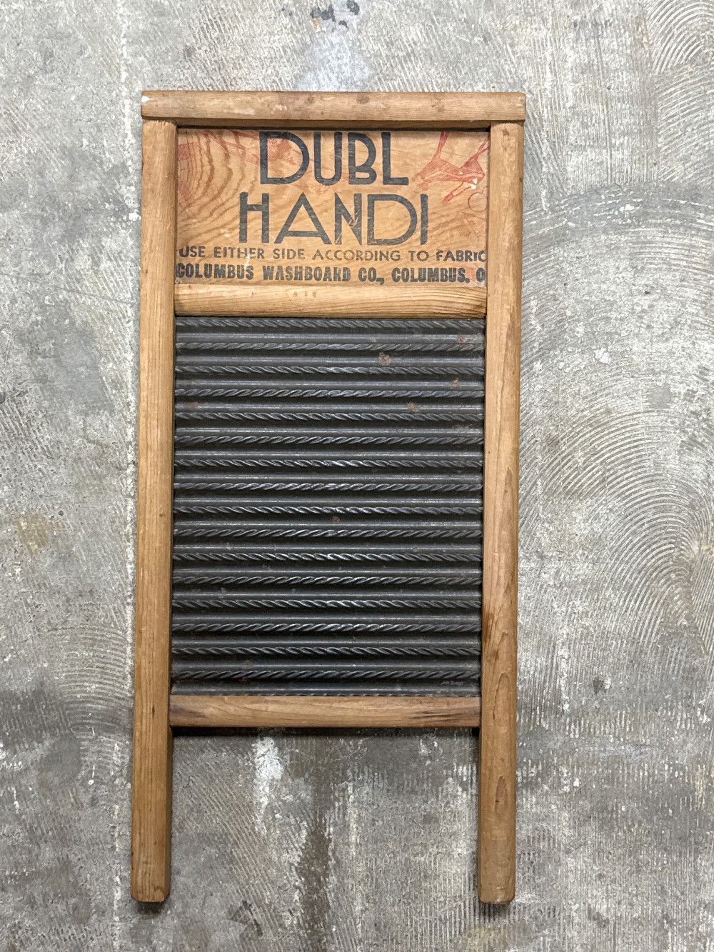 Dubl Handi Columbus Washboard