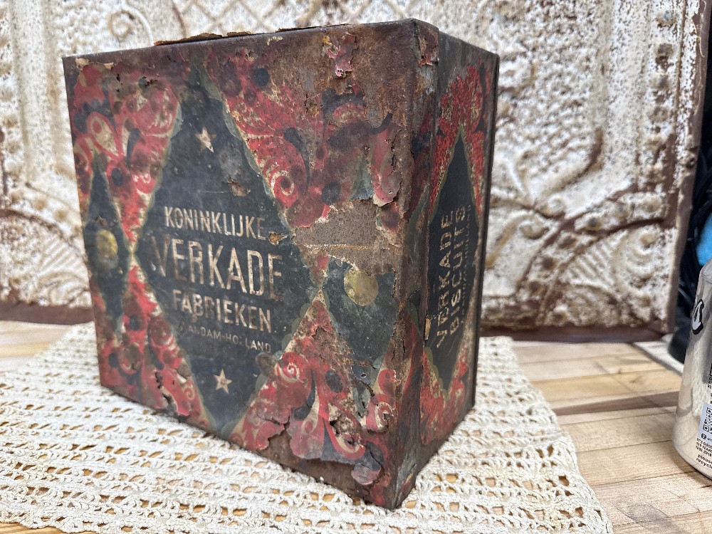 Verkade Biscuits Tin