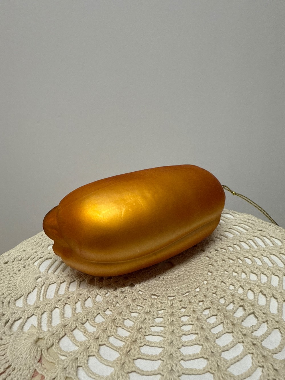 4507 - Blown Glass Hot Dog Ornament