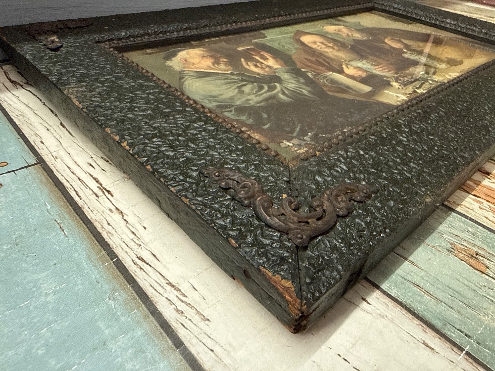 Vintage Monk's  Tavern Framed Art