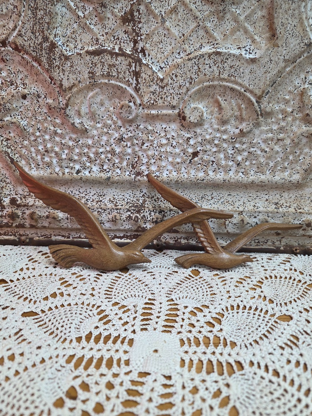 Homco Flying Seagulls